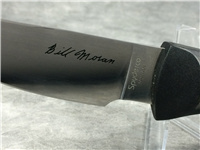 Rare Ltd 1st Run SPYDERCO BILL MORAN FB01 8" Fixed-Blade Knife with Leather Sheath