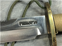 RANDALL MADE KNIVES 12" Fixed-Blade Knife w/ Leather Sheath & Sharpening Stone