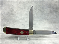 2013 MOORE MAKER 5206 LLU Smooth Red Bone Large Trapper Knife