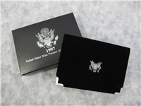 1997 Premier Silver Proof Set (black 5 coins)