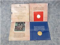 2001 Bill of Rights Half Dollar + Medal Set