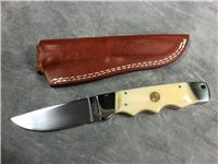 2012 CANAL STREET Antique Smooth Bone Limited Edition Catskill Drop Point Hunter Knife