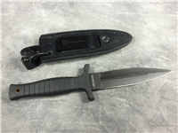 SMITH & WESSON H.R.T. SWHRT9BF 9-1/8" Fixed Blade Dagger Knife in Leather Sheath