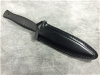 SMITH & WESSON H.R.T. SWHRT9BF 9-1/8" Fixed Blade Dagger Knife in Leather Sheath