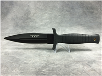 SMITH & WESSON H.R.T. SWHRT9BF 9-1/8" Fixed Blade Dagger Knife in Leather Sheath