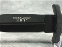 SMITH & WESSON H.R.T. SWHRT9BF 9-1/8" Fixed Blade Dagger Knife in Leather Sheath