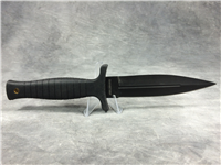 SMITH & WESSON H.R.T. SWHRT9BF 9-1/8" Fixed Blade Dagger Knife in Leather Sheath