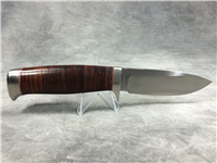 ROCK CREEK KNIVES HWS-1K 7-7/8" Fixed Blade Knife in Leather Sheath