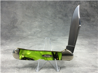 2015 CASE XX USA 101549L SS Green Swirl Micarta Copperlock