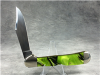 2015 CASE XX USA 101549L SS Green Swirl Micarta Copperlock