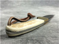 2002 BUCK Custom Natural bone Collectors Knife