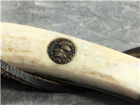 2002 BUCK Custom Natural bone Collectors Knife