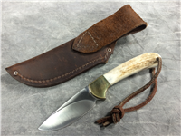 2002 BUCK Custom Natural bone Collectors Knife