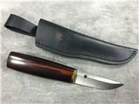 SPYDERCO FB28WDP Puukko Tuominen 7-7/8" Arizona Ironwood Fixed-Blade Knife NIB