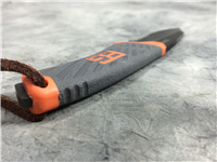 GERBER Bear Grylls Partially-Serrated 7-3/4" Fixed-Blade Knife & Sheath
