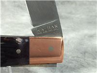 KA-BAR 6199CU Jigged Bone Dog's Head Coppersmith Lockback Folding Knife
