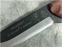 TOPS KNIVES S-2762 FIELDCRAFT BOB 10" Camping Knife with Sheath & Firesteel