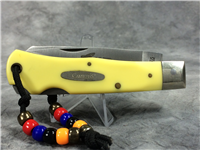 1970's CAMILLUS 716 Yello Jaket Dual-Lockback Trapper