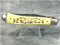 SCHRADE+ SCRIMSHAW SC503 Bass Folding Linerlock Knife