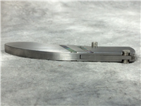 Rare 1980s PARKER CUTLERY BENCH MADE Stainless Steel  Abalone Inlays