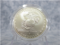 2005-P Marine Corps Proof Silver Dollar