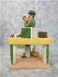 Norman Rockwell BOOKWORM 6 inch Figurine (Danbury Mint, Series II)