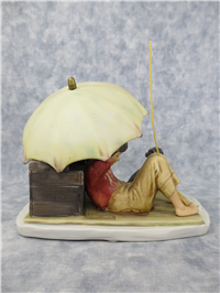 Norman Rockwell FISHERMAN'S PARADISE - Summer 1954 Four Seasons 5-1/2" Figurine (Gorham, NR-1954-SU)