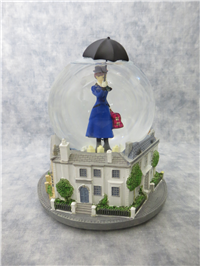 MARY POPPINS Chim Chim Cher-ee 5-1/2 inch Musical Snowglobe (Disney Store)