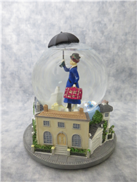 MARY POPPINS Chim Chim Cher-ee 5-1/2 inch Musical Snowglobe (Disney Store)