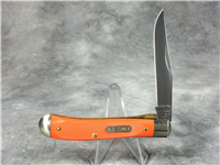 HERITAGE SCHRADE+ USA OLD TIMER H194 Orange Sawcut Linerlock