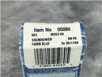2004 Case 06263 SS Caribbean Blue Eisenhower Pen Knife