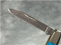 2004 Case 06263 SS Caribbean Blue Eisenhower Pen Knife
