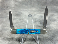 2004 Case 06263 SS Caribbean Blue Eisenhower Pen Knife