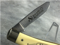 1999 SCHRADE+ USA 505SC Limited Ed. Scrimshaw 95th Anniversary Stockman Knife