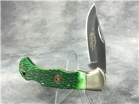 REMINGTON Sportsman Series Family Edition Green Jigged Bone Lockback Knife Set