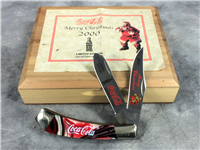 2000 FROST CUTLERY Coca-Cola Christmas Limited Edition Trapper