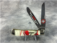 2000 CASE XX 6254 Ltd Ed Coca-Cola Chattanooga Swirl Celluloid Trapper Knife