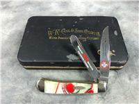 2000 CASE XX 6254 Ltd Ed Coca-Cola Chattanooga Swirl Celluloid Trapper Knife