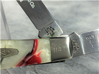 2000 CASE XX 6254 Ltd Ed Coca-Cola Chattanooga Swirl Celluloid Trapper Knife