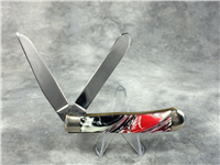 2000 CASE XX 3254 Ltd Ed Coca-Cola Chattanooga Swirl Celluloid Trapper Knife