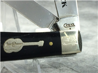 2009 CASE XX Johnny Cash Limited Edition 2254 SS Black Trapper Knife