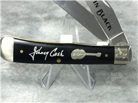 2009 CASE XX Johnny Cash Limited Edition 2254 SS Black Trapper Knife