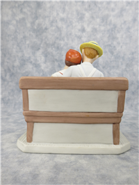 HOME FROM VACATION 5-1/4 inch 12 Norman Rockwell Porcelain Figurine/s (Danbury Mint, Series II)