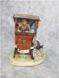 SOAP BOX RACER 5-1/2 inch 12 Norman Rockwell Porcelain Figurine/s (Danbury Mint, Series II)