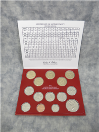 2014 Uncirculated Set (black folders 28 coins)