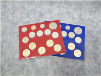 2010 Uncirculated Set (brown/blue folders 28 coins)