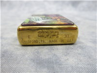 JAGUAR & CUB AT TURTLE FALLS Brass Lighter & Collectible Tin (Zippo,Mysteries of the Forest, 1995)