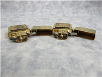 KOREAN WAR MEMORIAL/38TH PARALLEL Brass Lighter Set with Tin (Zippo,1996)