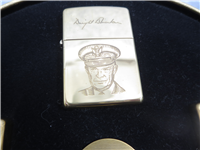 D-DAY Allied Heroes/4 General 50TH ANNIVERSARY Collectors Edition Lighter Set (Zippo,1994)