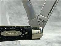 CAMILLUS / WESTERN 2-Blade Jigged Black 3-1/4" Jack Knife